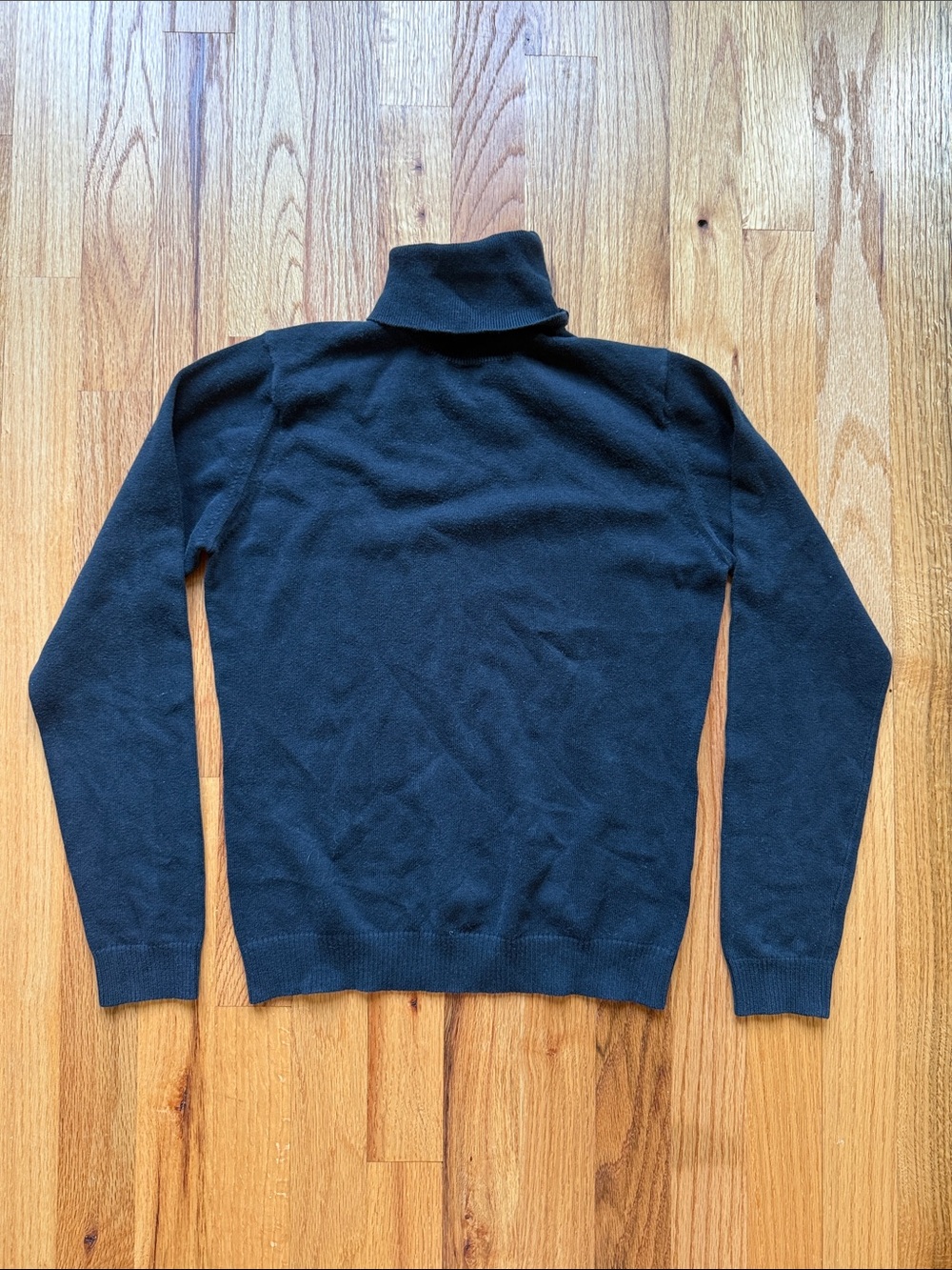 Gap cotton blend Black Turtleneck Sweater